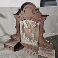 SPECCHIERA ANTICA DA APPOGGIO