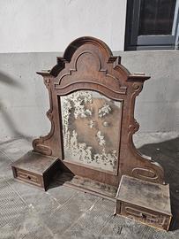 SPECCHIERA ANTICA DA APPOGGIO