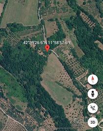 Terreno Agricolo di 450m2 a Bolsena