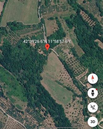 Terreno Agricolo di 450m2 a Bolsena