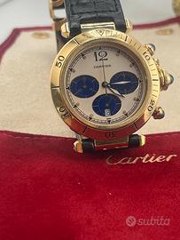Orologio Cartier Pasha in oro originale