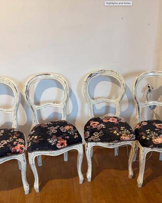 4 sedie iconiche Thonet n. 14
