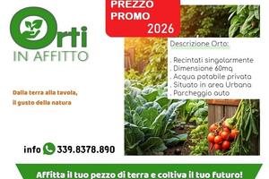 Terreno per orto