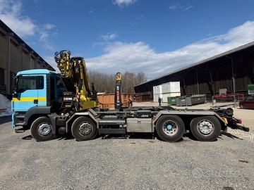 MAN TGS 35.480 - 8x2 SCARRABILE E GRU