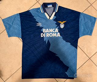 Maglia Rara Vintage Lazio Umbro Banca Di Roma
