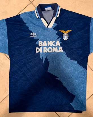 Maglia Rara Vintage Lazio Umbro Banca Di Roma