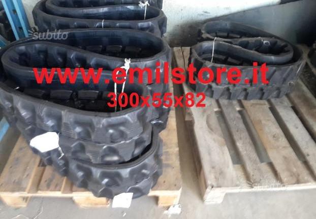 Cingoli in gomma 300x52,5x84 300x52,5x80 N