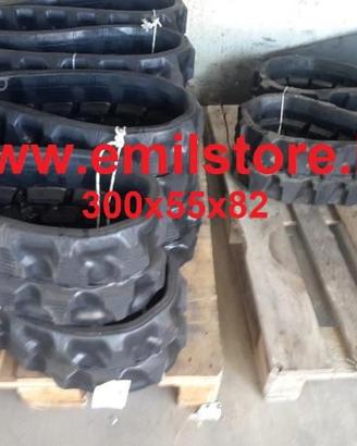 Cingoli in gomma 300x52,5x84 300x52,5x80 N