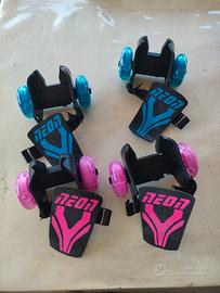 Coppia pattini 2 ruote tallone