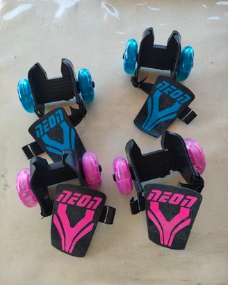 Coppia pattini 2 ruote tallone