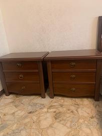 Comodini color noce