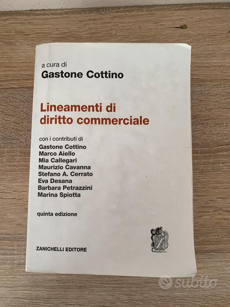 Lineamenti di diritto commerciale - Libro Zanichelli 2020