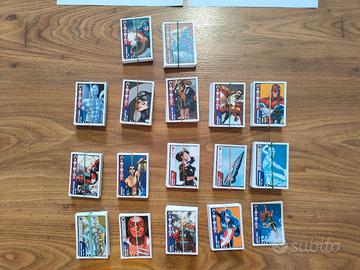 653 pezzi carte Marvel Coop nuove 2013