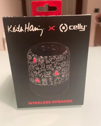 Celly x Keith Haring - Cassa Bluetooth Wireless 5W
