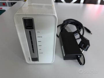NAS QNAP TS-212 + 2 HDD da 2TB