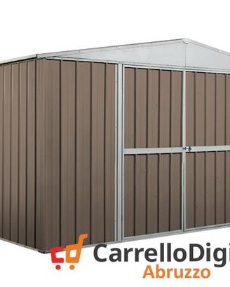 Box in lamiera di Acciaio 360x260cm 9mq tortora