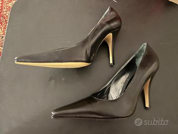 Scarpe nere in vera pelle e cuoio - mis. 37