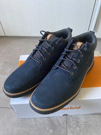 Timberland uomo Cross Mark PT Chukka Navy Nubuck