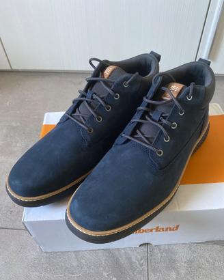 Timberland uomo Cross Mark PT Chukka Navy Nubuck