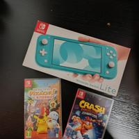 Nintendo switch lite+giochi