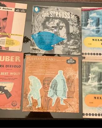 Lotto 6 Vinili Rari - Opera, Operetta