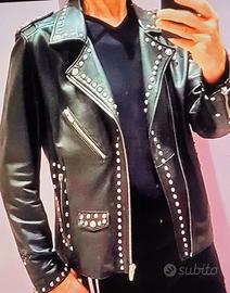 Chiodo vera pelle Zara Man