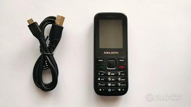 Telefono cellulare Dual SIM Majestic Quad Band