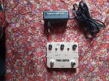 Twin Pedal, Looper+adattatore Mooer.