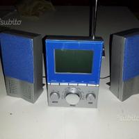 Radiosveglia con casse