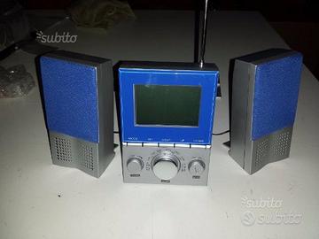 Radiosveglia con casse