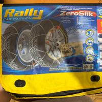 Catena da neve rally car