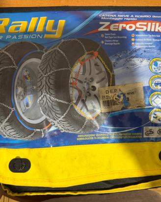 Catena da neve rally car