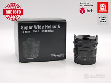 Voigtlander Super Wide Heliar 15 F4.5 (Sony)