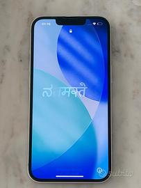 Iphone 13 256 gb bianco batteria 100%