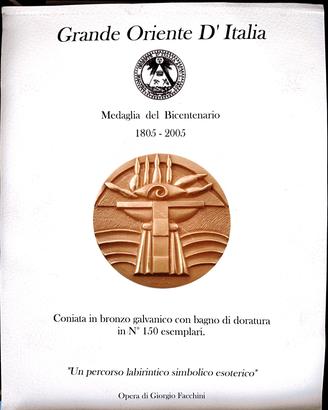 Medaglia del  Bicentenario 1805-2005 