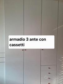 Armadio + tavolo con panca