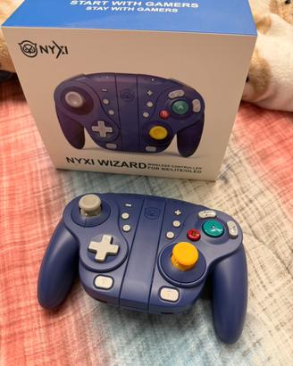 Controller nyxi wizard wireless per nintendo switc