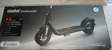 Ninebot by segway kickscooter f2 plus e nero 25 km