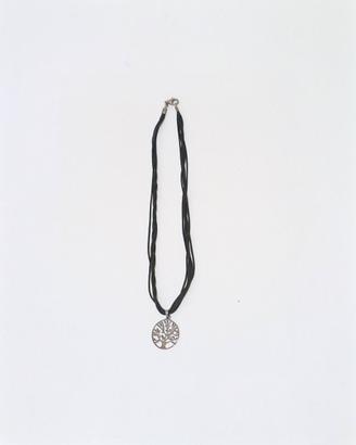 Collana con ciondolo a forma di albero della vita