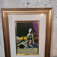 Quadro omaggio a De Chirico