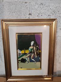Quadro omaggio a De Chirico