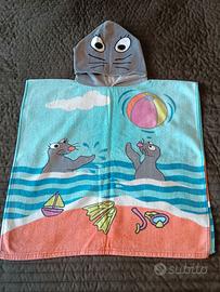 Accappatoio poncho