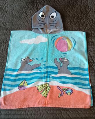 Accappatoio poncho