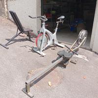 Vogatori Bike Panca Bilanciere 