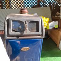 stufa a legna "la super calor" colore blu