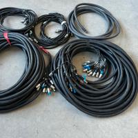 Cavi multicore 12 coppie + audio + elettrico