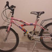 Bicicletta rosa per  bambina cerchione 20"