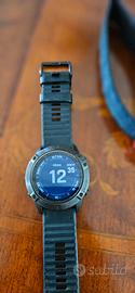 fenix 6x pro + fascia cardio hrm garmin