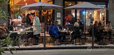 Dehor completo per bar ristorante