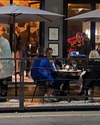 Dehor completo per bar ristorante